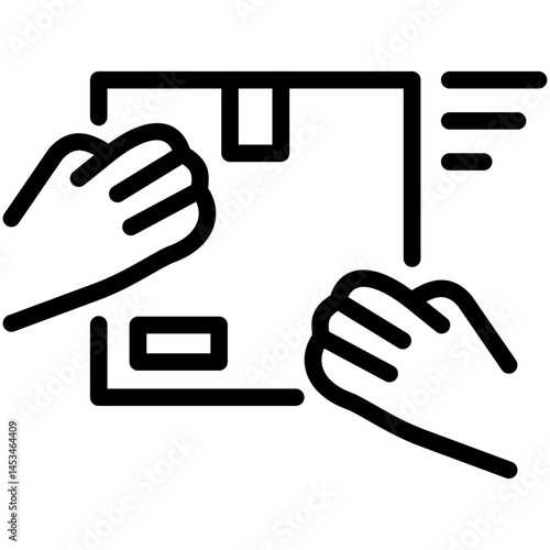 handover line icon