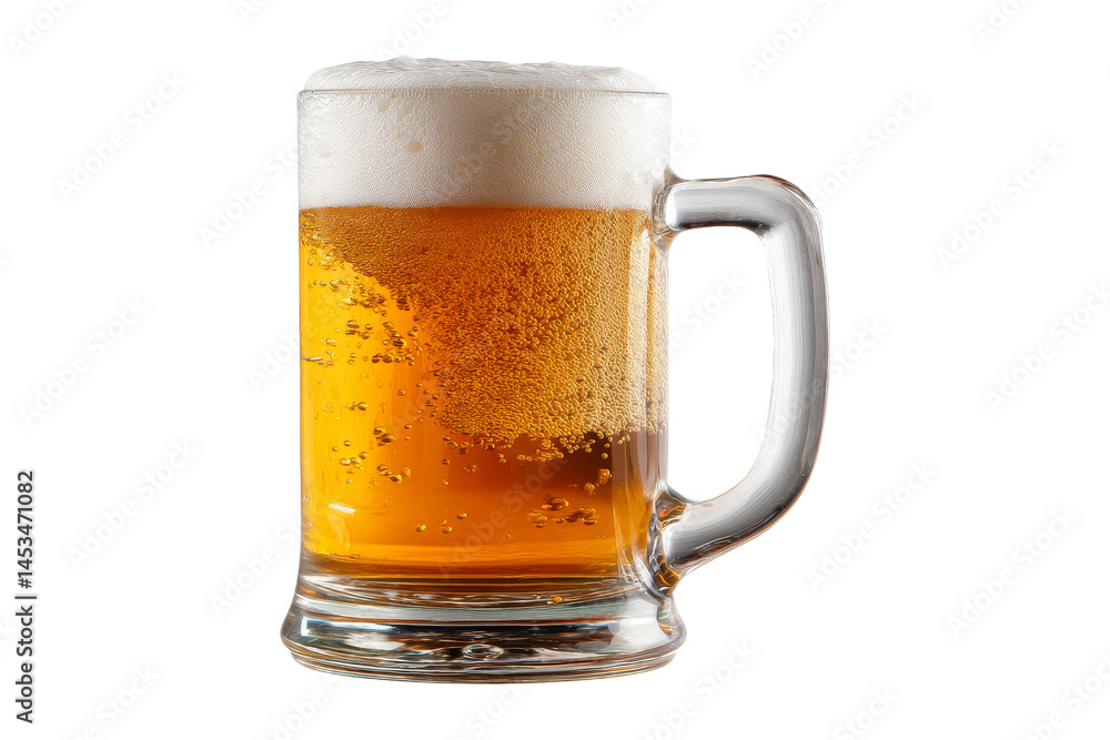 Close-up of beer mug beverage Close-up of beer mug beverage
