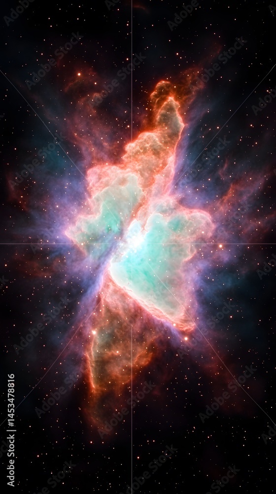 Stunning Celestial Nebula Cosmic Cloudscape Awe Inspiring Deep Space Image Stunning Celestial Nebula Cosmic Cloudscape Awe Inspiring Deep Space Image