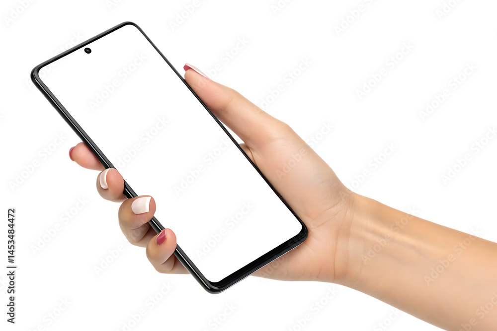 hand holding smart phone hand holding smart phone