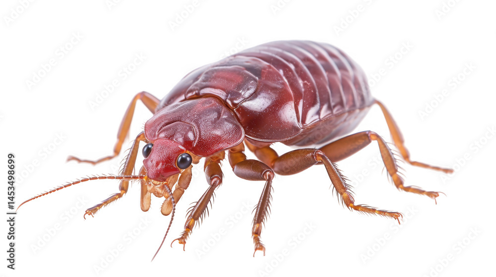 Close up of a Brown Cockroach Close up of a Brown Cockroach
