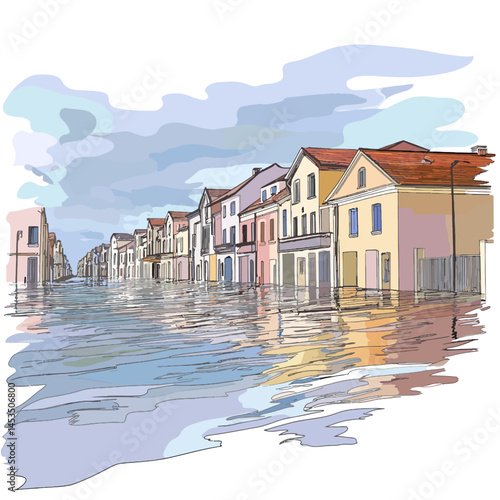 Flood illustration 