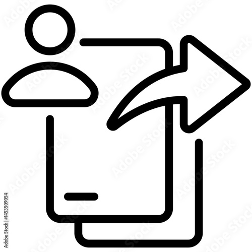 publisher line icon