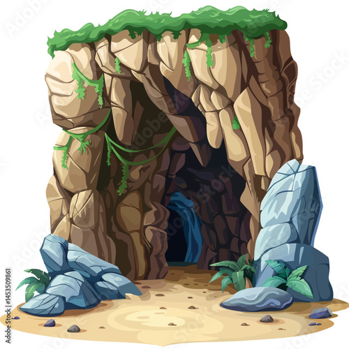 Cave illustration 