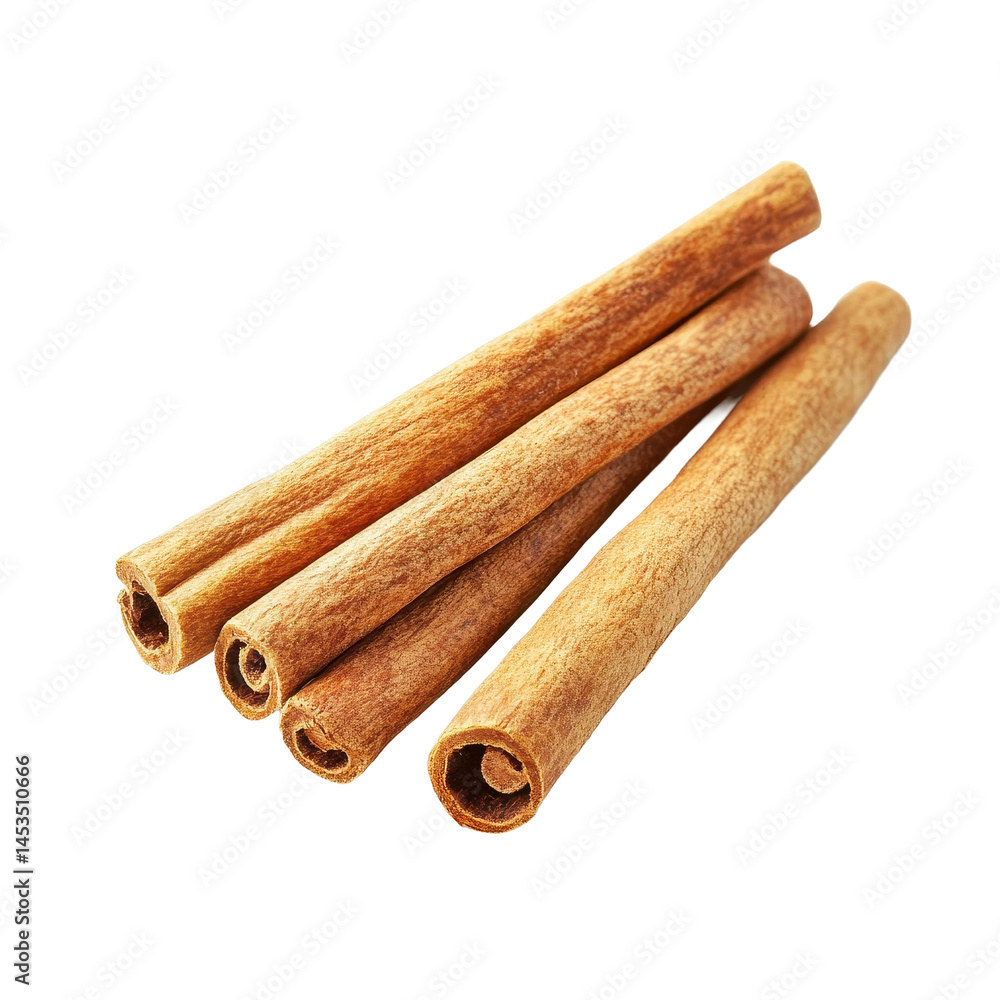 Cinnamon stick isolated on white background showcases natural spice details and textures, Eggnog with cinnamon stick isolated on white background Cinnamon stick isolated on white background showcases natural spice details and textures, Eggnog with cinnamon stick isolated on white background