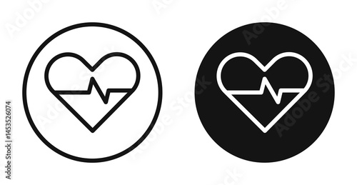 Wellbeing icon. Vector outline illustration. vector logo template