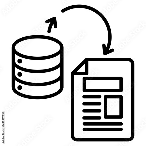 data transformation icon