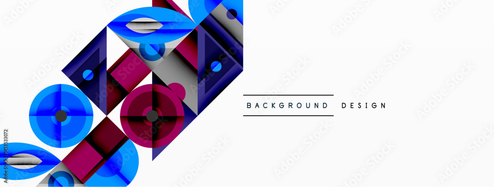 Abstract geometric shapes, blue, purple hues. Modern design elements create dynamic visual impact. Clean background supports composition. Abstract geometric shapes, blue, purple hues. Modern design elements create dynamic visual impact. Clean background supports composition.