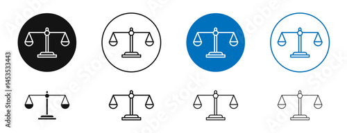 Compare icon. Vector outline illustration. vector logo template