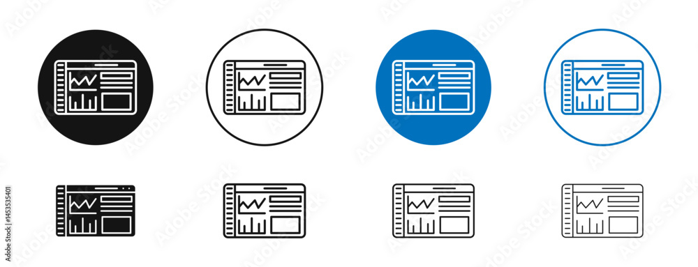 Admin panel icon. Vector outline illustration. vector logo template Admin panel icon. Vector outline illustration. vector logo template