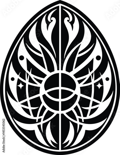 Cosmic Egg Alchemy Silhouette