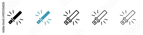 light stick icon. Design for web and mobile app. Vector illustration