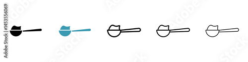 full spoon icon. Design for web and mobile app. Vector illustration