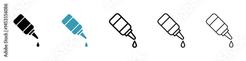 eye drop icon. Design for web and mobile app. Vector illustration