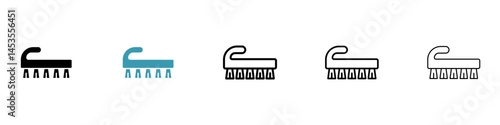 Washing brush icon. Design for web and mobile app. Vector illustration