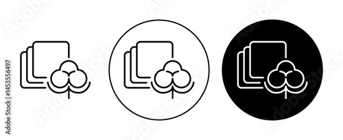 Vape cotton pads icon. Design for web and mobile app. Vector illustration