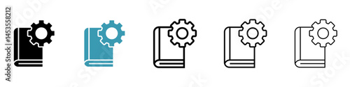 Guide icon. Design for web and mobile app. Vector illustration