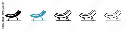 Bouncy seat icon. Design for web and mobile app. Vector illustration