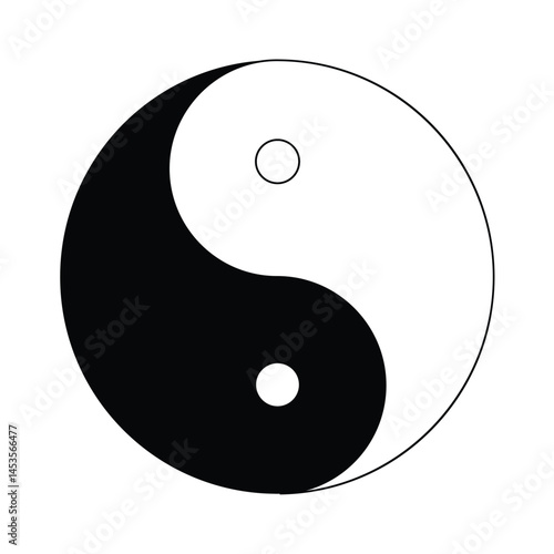 Yin Yang Symbol Taijitu icon