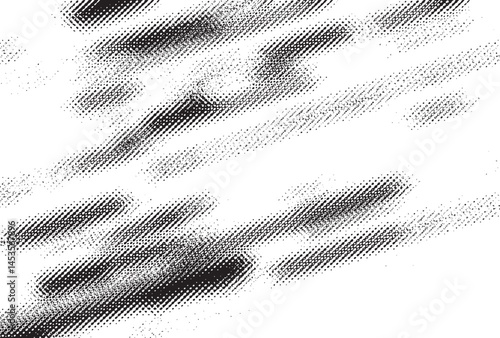 Grunge Spray Texture Background in Black and White