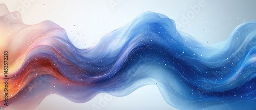 Wallpaper Mural Abstract flowing colors design Torontodigital.ca