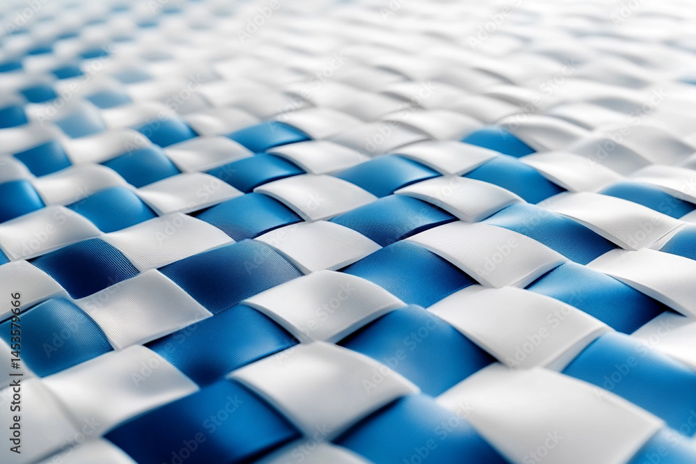 Obraz premium Abstract background made of blue and white