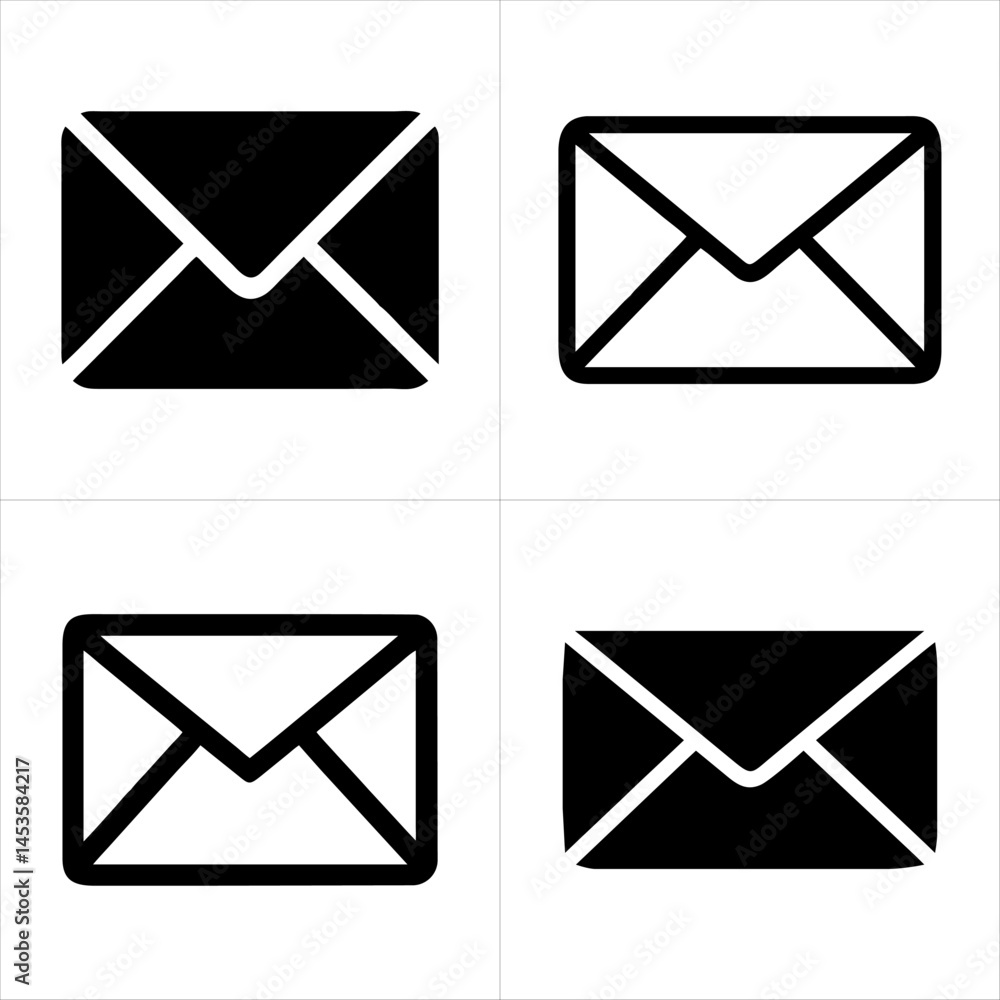 mail icon set
mail icon set