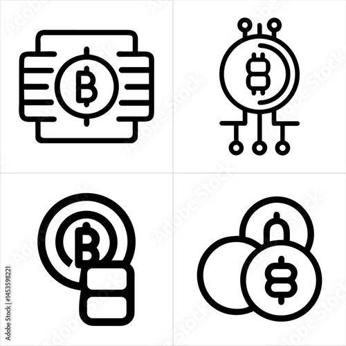 btc icon set
