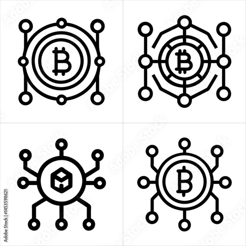 crypto  icon set
