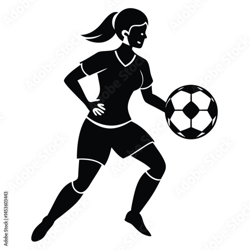 female soccer player