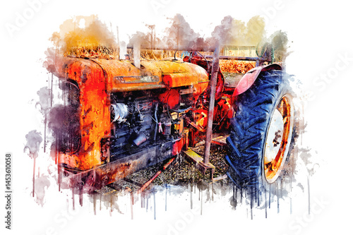 Tractor falling apart