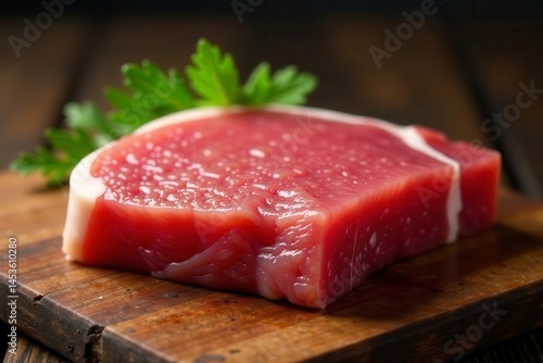 Wallpaper Mural Raw duck breast, showing marbling, ready for pan-searing , healthy, dinner Torontodigital.ca