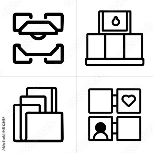 collection icon set
