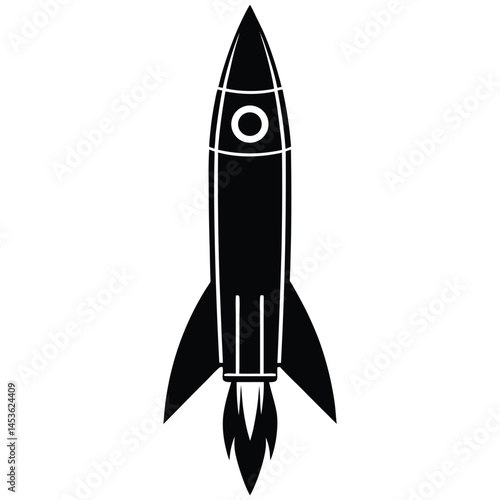 Rocket Launch Clipart