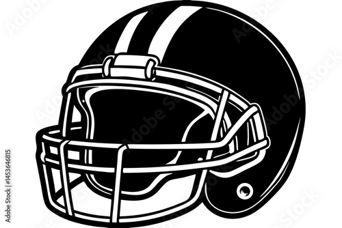 American football helmet silhouette design vector illustration with transparency, american football, football helmet, helmet, sport, silhouette, vector, design, equipment, protection, headgear