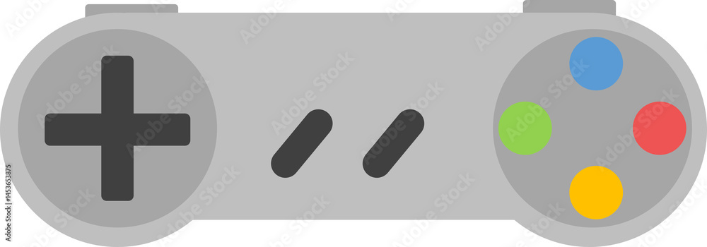 Obraz premium ゲームのコントローラーのイラスト