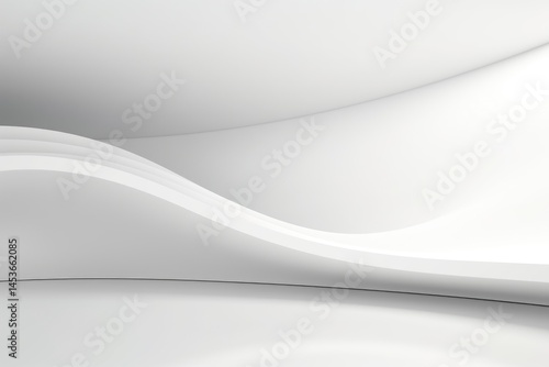 Free abstract white background minimal futuristic architectural space wallpaper