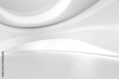Wallpaper Mural Free abstract white background minimal futuristic architectural space wallpaper Torontodigital.ca