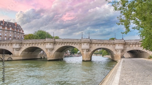 Bild auf Leinwand Paris, the Pont-Neuf on the Seine