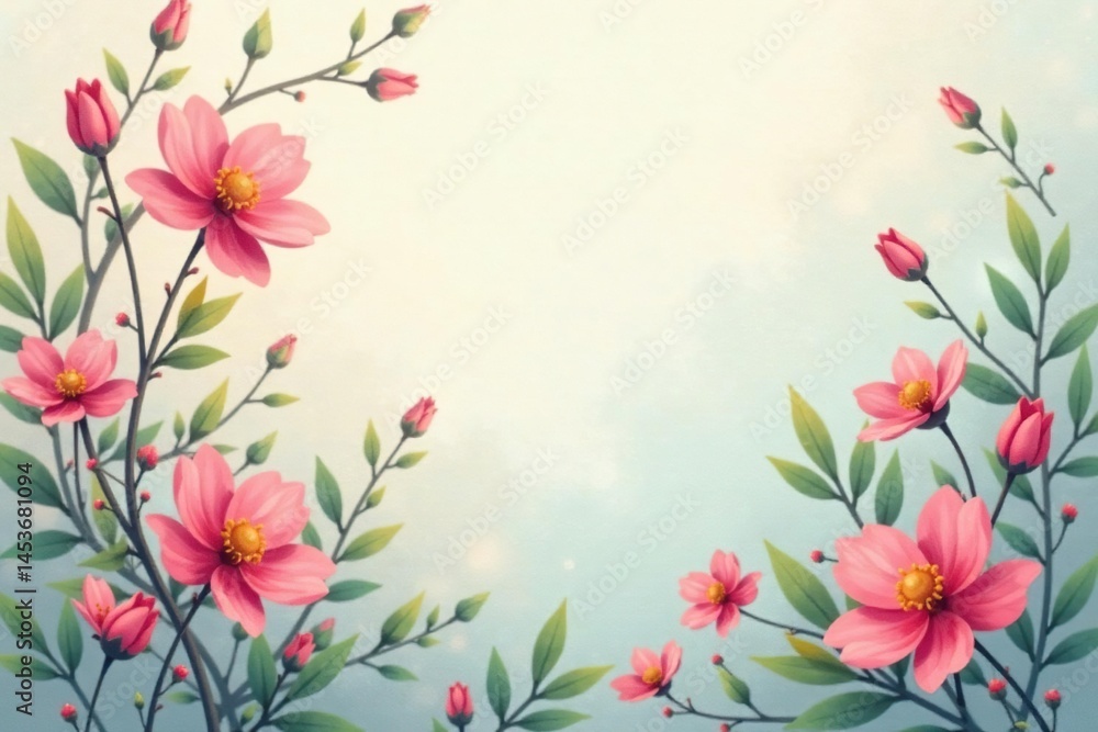 Subtle floral motif on a soft, muted background , texture, subtle, floral Subtle floral motif on a soft, muted background , texture, subtle, floral