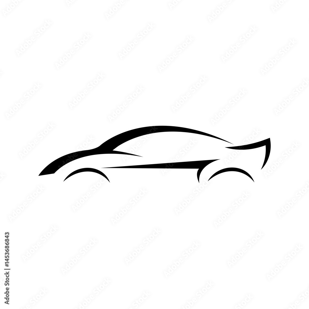 Modern Car Logo Modern Car Logo
