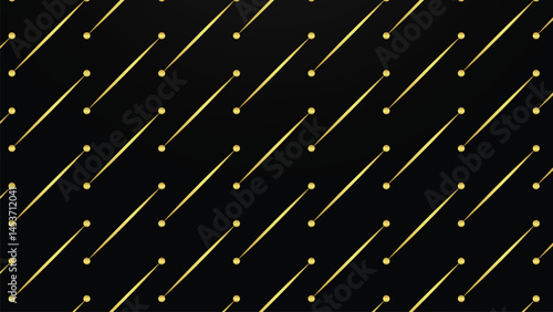 Gold Pattern vector seamless and swatches oriental black background golden luxury modern simple wallpaper geometric diagonal set of design elements ornamental vector patterns gold element EPS 10