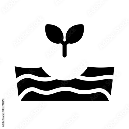 seedlings glyph icon