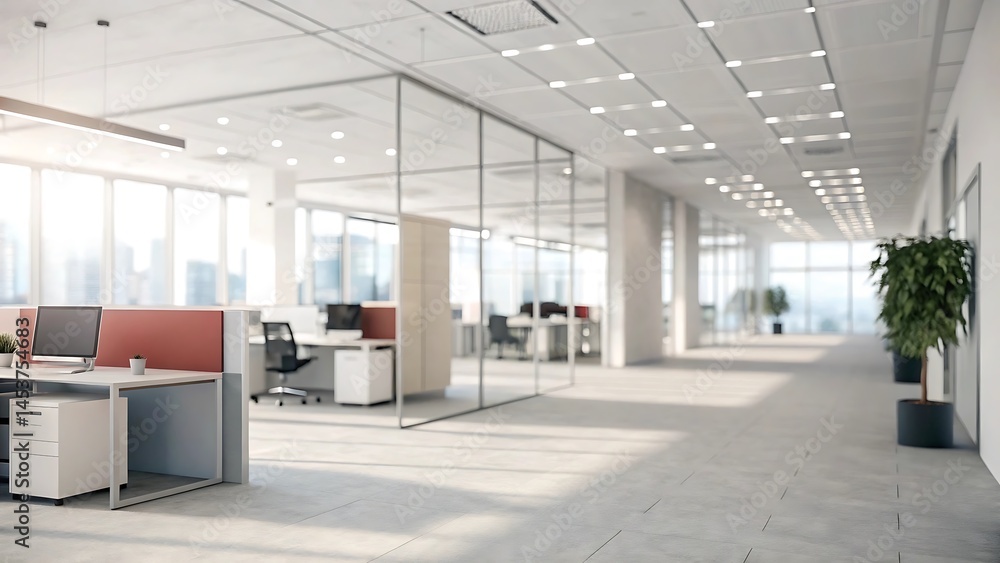 Bright Modern Open Office Space Bright Modern Open Office Space