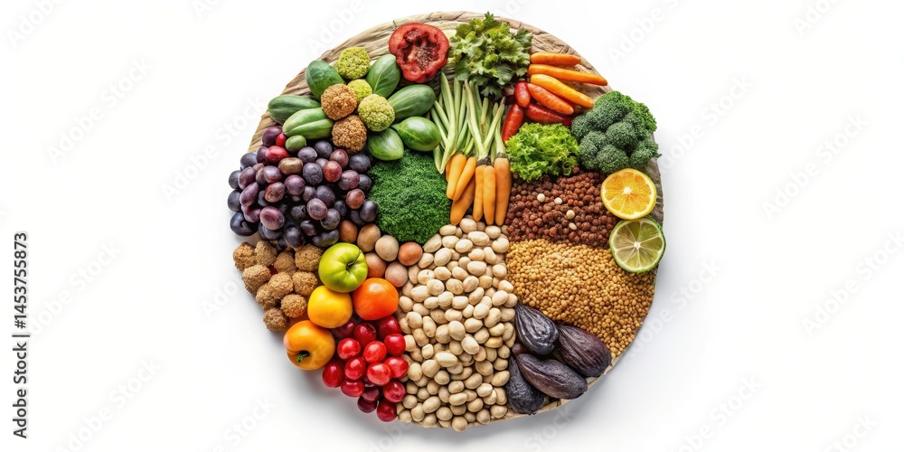 A delicate silhouette of a mind formed from nutrient-rich foods such as fruits, vegetables and whole grains in a circular shape, with a soft focus background , mindfulness, nourishment A delicate silhouette of a mind formed from nutrient-rich foods such as fruits, vegetables and whole grains in a circular shape, with a soft focus background , mindfulness, nourishment