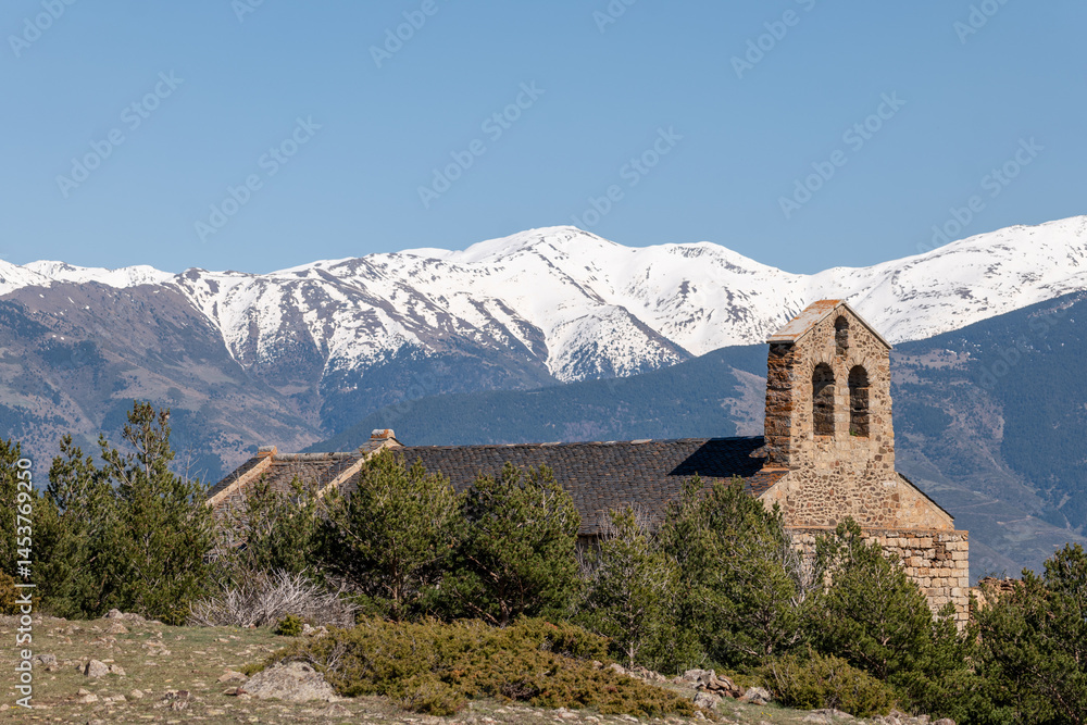 Fototapeta premium church in the mountains