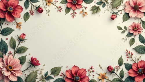 Subtle paisley floral pattern, muted tones, delicate details, fabric, vintage