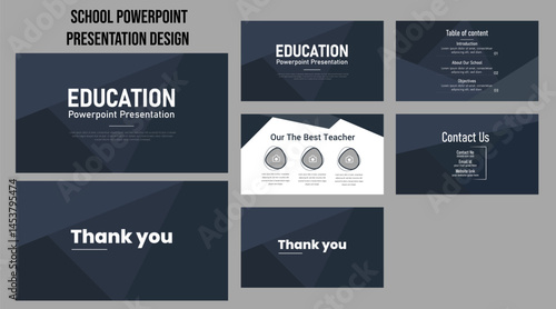 School PowerPoint presentation slide template,PowerPoint presentation template design,Use in Presentation, flyer and leaflet, corporate report, marketing, advertising, annual report, banner,Utilize a 