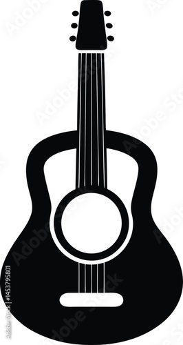 guitar capo on white background  .eps