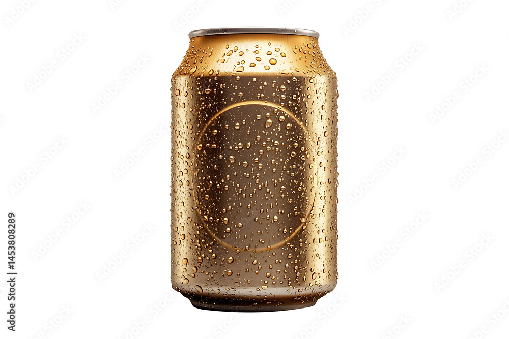 Empty beer soda can isolated on transparent background Empty beer soda can isolated on transparent background